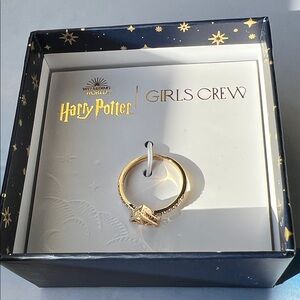 Girls Crew Harry Potter Gold Ring